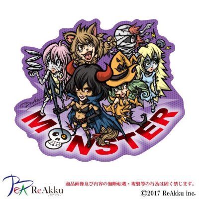 画像1: ハロウィンステッカー-MONSTE-Dsuke