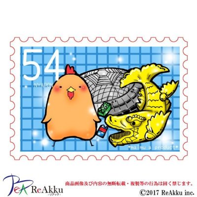 画像1: ご当地ステッカー-愛知切手-舞夢