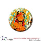 缶バッジ44mm-クエッションガール-GODTAIL