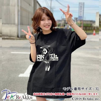 画像1: 【Tシャツ】天使［黒］-nogi（画像をクリックで販売ページ）