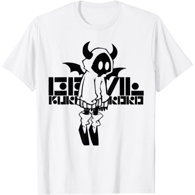 画像1: 【Tシャツ】悪魔［白］-nogi（画像をクリックで販売ページ）