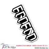 EGOEND ロゴ 白-NAREU.