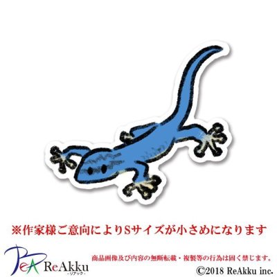 画像1: ヤモリアオマルメ-みぞぐちともや