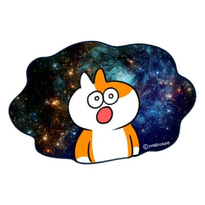 画像1: 宇宙ほげねこちゃん-NORICOPO