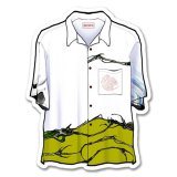 Short sleeve shirt B-骸骨魚