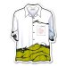 画像1: Short sleeve shirt B-骸骨魚 (1)