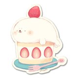アザラシのショートケーキ-fumika