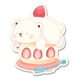 シロクマのショートケーキ-fumika