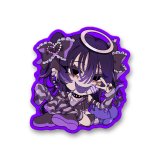 ミニキャラステッカー14-くろうめ