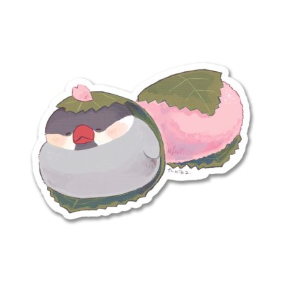画像1: ノーマル文鳥-fumika