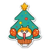 クリスマスツリー・クソハムちゃん-NORICOPO