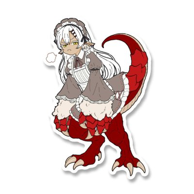 画像1: ドラゴンのメイドさん-NONNKI