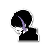 メンズ(紫メッシュ)-もるめの