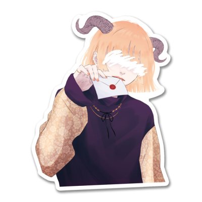 画像1: 山羊角少女-ホシノジン