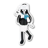 水色病みセーラー服ちゃん(ピース)-もるめの
