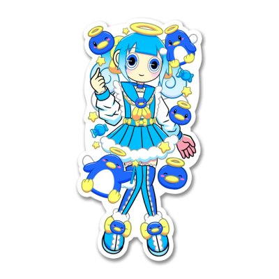 画像1: ペンギン☆ブルー-プラネ