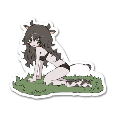 画像1: 黒毛ウシ-のうし