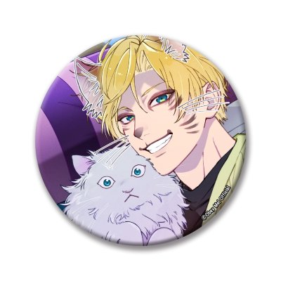 画像1: 缶バッジ75mm-Obay Me!-17