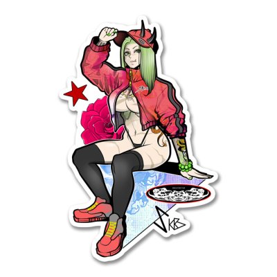 画像1: トラックJK鬼娘　-骸骨魚