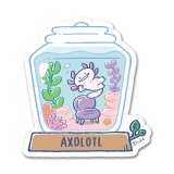 ゆるウーパールーパー_テラリウム-Dsuke