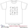 画像2: 【Tシャツ】おじさんにゃんこ　simple-こけし（画像をクリックで販売ページ） (2)