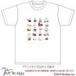 画像2: 【Tシャツ】おじさんにゃんこ-こけし（画像をクリックで販売ページ） (2)