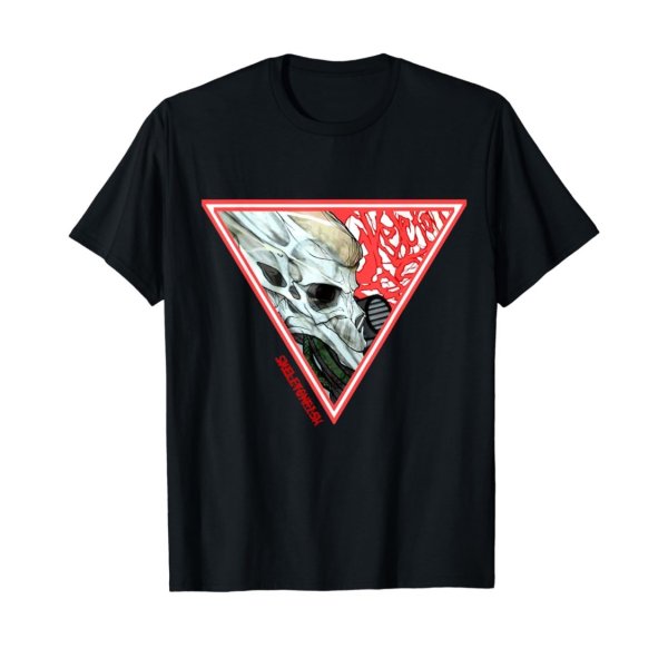 画像1: 【Tシャツ】ドクロ-骸骨魚2（画像をクリックで販売ページ） (1)