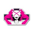 画像1: ピンクの手(グレー・紺色)-もるめの (1)