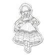 画像1: ゴシック白-NONNKI (1)