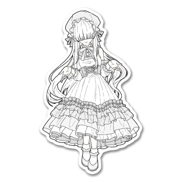 画像1: ゴシック白-NONNKI (1)