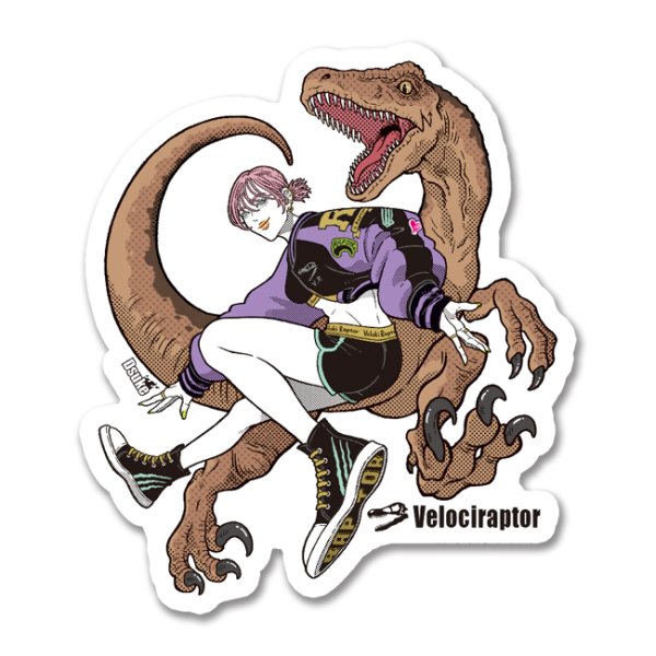 画像1: ヴェロキラプトル女子-Dsuke (1)