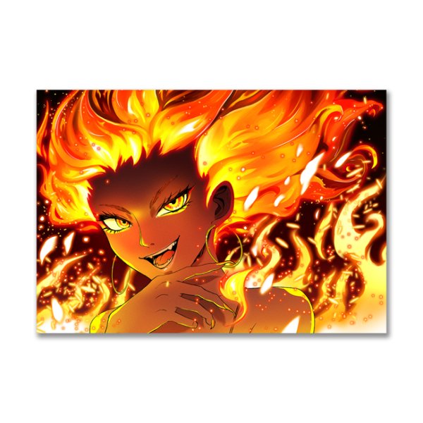 画像1: 炎祈-山本神恵 (1)