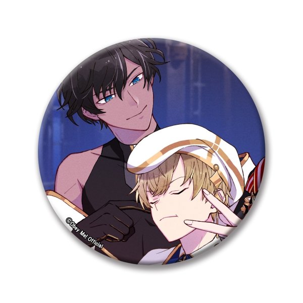 画像1: 缶バッジ75mm-Obay Me!-18 (1)