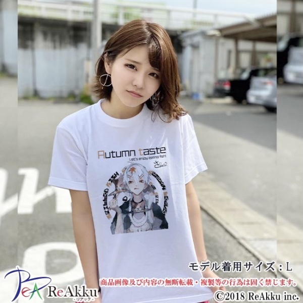 Tシャツ】Autumn taste-さくしゃ2（画像をクリックで販売ページ）