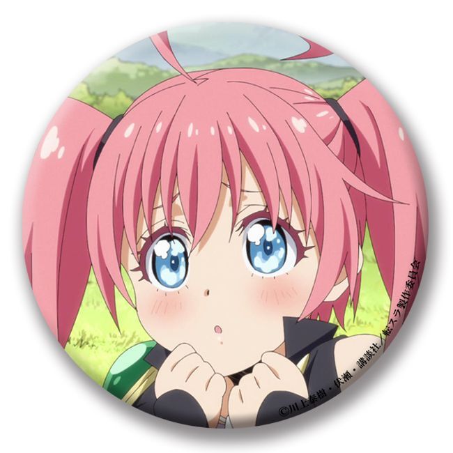 缶バッジ75mm-ミリム-転生したらスライムだった件